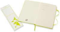 Notitieboek Moleskine pocket 90x140mm blanco hard cover lemon green-2