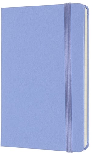 Notitieboek Moleskine pocket 90x140mm lijn hard cover hydrangea blue-2