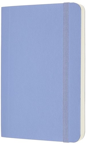 Notitieboek Moleskine pocket 90x140mm blanco soft cover hydrangea blue-2