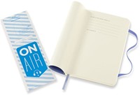 Notitieboek Moleskine pocket 90x140mm blanco soft cover hydrangea blue-2