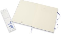 Notitieboek Moleskine XL 190x250mm blanco hard cover hydrangea blue-2