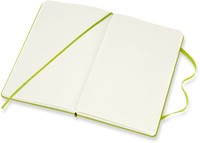 Notitieboek Moleskine large 130x210mm blanco hard cover lemon green-3