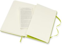 Notitieboek Moleskine large 130x210mm blanco hard cover lemon green-1