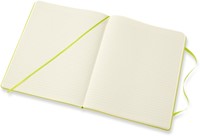 Notitieboek Moleskine XL 190x250mm lijn hard cover lemon green-3