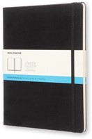 Notitieboek Moleskine XL 190x250mm dots hard cover zwart