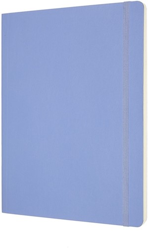 Notitieboek Moleskine XL 190x250mm blanco soft cover hydrangea blue-2