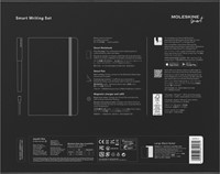 Smart Writing Set Pen Moleskine + Smart notitieboek large 130x210mm lijn zwart-5