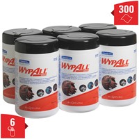 Reinigingsdoek WypAll PowerClean bus 1-laags 6x50 vel groen 7772-3