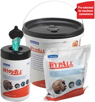 Reinigingsdoek WypAll emmer 1-laags 6x90 vel groen 7775-2