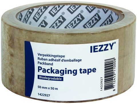 Verpakkingstape IEZZY biodegradable 50mmx50m