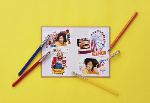 Gelschrijver Pentel K110 Mattehop  Fun Original M ass blister à 7st-2