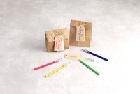 Gelschrijver Pentel K110 Mattehop Fun Sweet M assorti blister à 7st-2