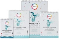 Aquarelblok Qrea 24x32 20 vel 200gr spiraal-2