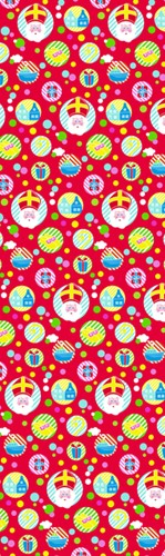 Inpakpapier Haza Sint 46.5x250cm doos à 100 stuks assorti-3