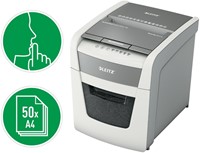 Papiervernietiger Leitz IQ Auto+ Small Office 50X P4 snippers 4x28mm-5