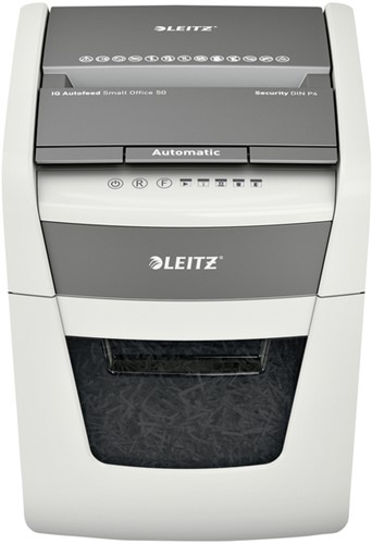 Papiervernietiger Leitz IQ Auto+ Small Office 50X P4 snippers 4x28mm