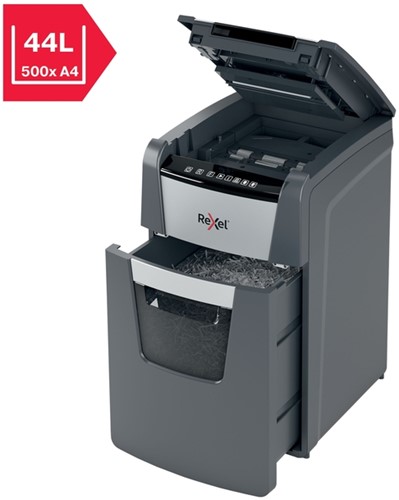 Papiervernietiger Rexel Optimum Auto+ 130M snippers 2x15mm-13