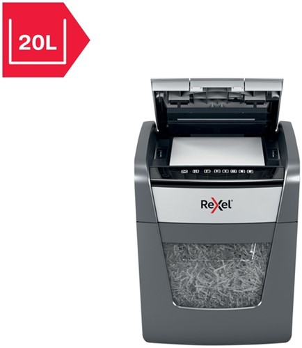 Papiervernietiger Rexel Optimum Auto+ 45X snippers 4x28mm-3