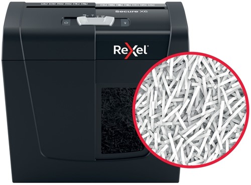 Papiervernietiger Rexel Secure X6 snippers 4x40mm-10