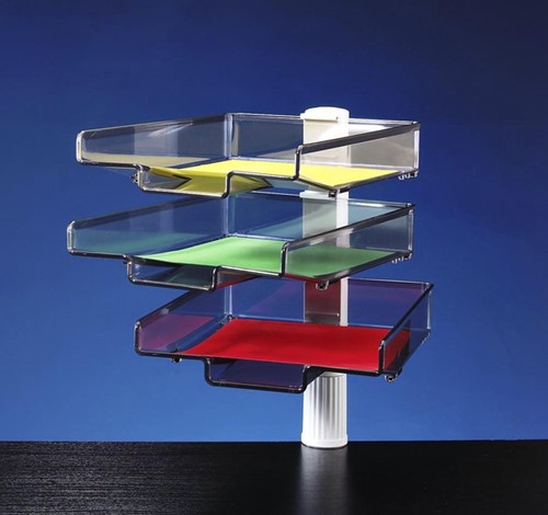 Brievenbak Hansa met 360 graden zwenkarm 3stuks grijs-3