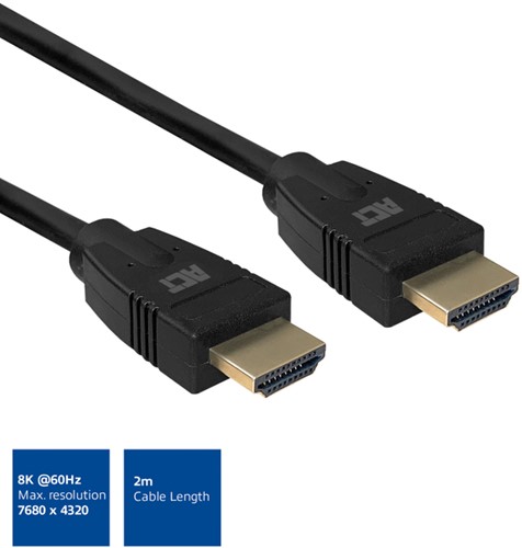 Kabel ACT HDMI Ultra High Speed 2 meter-2