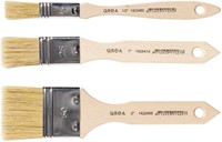 Kwast Qrea varkenshaar set à 3 breedtes-2