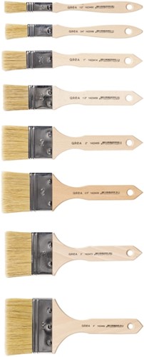 Kwast Qrea varkenshaar set à 3 breedtes-4