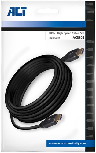 Kabel ACT HDMI High Speed type 1.4 5 meter-3