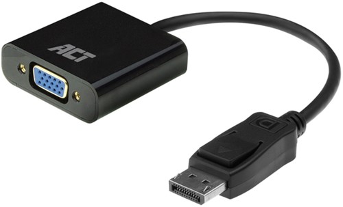 Adapter ACT DisplayPort naar VGA 0.15 meter