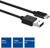 Kabel ACT USB 3.2 naar USB-C laad -en data 1 meter-3