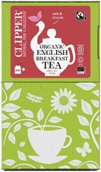 Thee Clipper English breakfast bio 250 zakjes