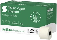 Toiletpapier Satino JT3 GreenGrow systeemrol 2-laags 24x100m wit 314680