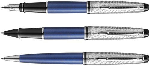 Vulpen Waterman Expert metallic Blue CT fijn-3
