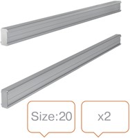 T-kaart wandgeleiders Nobo maat 20 2 stuks-2