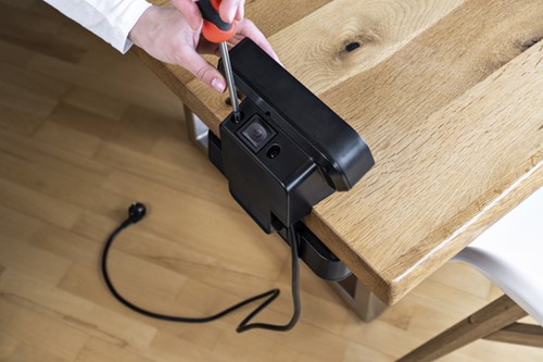 Stekkerdoos Brennenstuhl bureau Estilo 10vdig incl 1 USB C, 1 USB A, 2m zi/zw-2