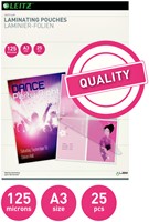 Lamineerhoes Leitz iLAM A3 2x125micron EVA 25 stuks-2
