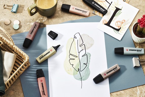 Markeerstift STABILO Boss 70/163 nature colors aardegroen-3