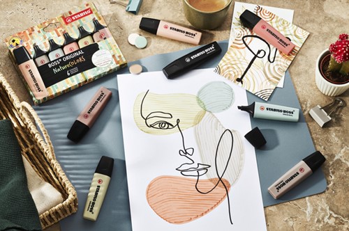 Markeerstift STABILO Boss 70/186 nature colors beige-2