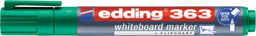 Whiteboardmarker edding 363 schuin 1-5mm groen-2
