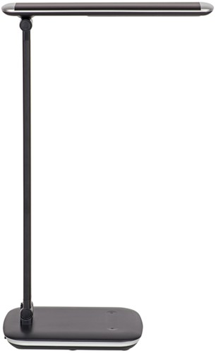 Bureaulamp MAUL Jazzy LED voet dimbaar + USB-poort zwart