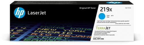 Tonercartridge HP W2191X 219X blauw