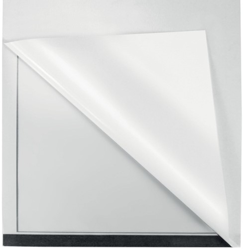 Infokader Nobo zelfklevend A4 zilver 2 stuks-3