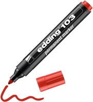 Viltstift edding 103 rond medium rood-3