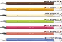 Gelschrijver Pentel K110 Mattehop Fun Sweet M assorti blister à 7st-3