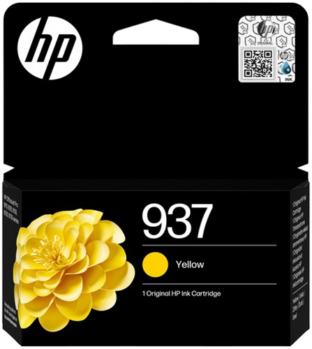 Inktcartridge HP 4S6W4NE 937 geel