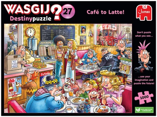 Puzzel Wasgij Destiny 27 De Koffieshop! 1000 stukjes-2