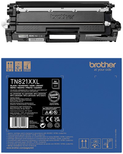 Toner Brother TN-821XXLBK zwart