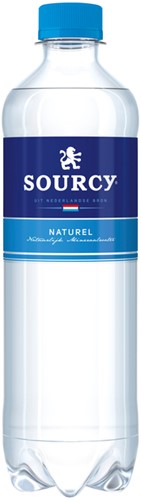 Water Sourcy blauw petfles 500ml