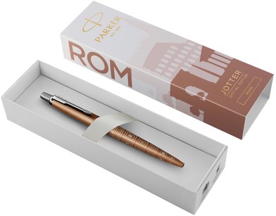 Balpen Parker Jotter special edition Rome bronze CT medium-2