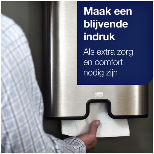 Handdoek Tork H2 Xpress Advanced multifold 2-laags 212x340mm 21x136 vel wit 120399-3